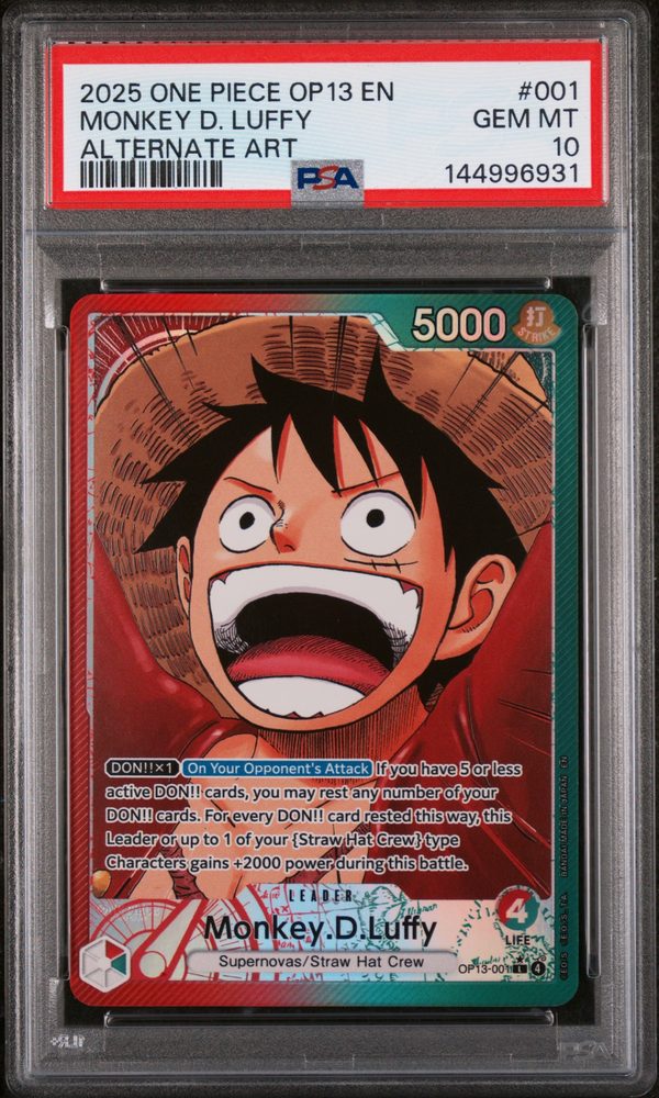 Monkey D. Luffy OP13-001 – front